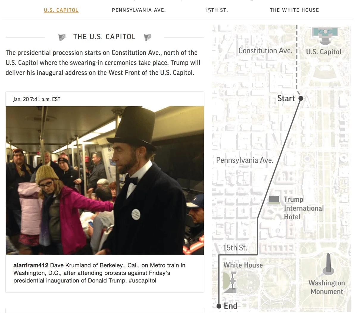 Inauguration Day Instagram Live