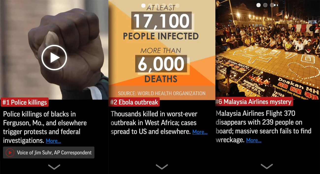 Top news stories of 2014